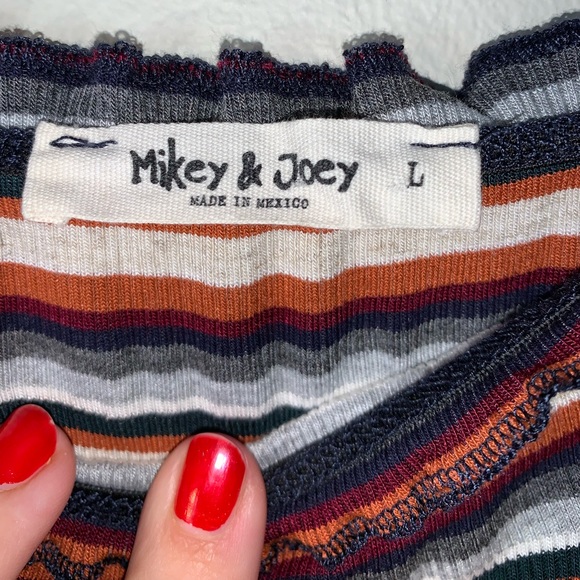 Women’s Striped Summer Mini Dress - Large - Picture 6 of 9